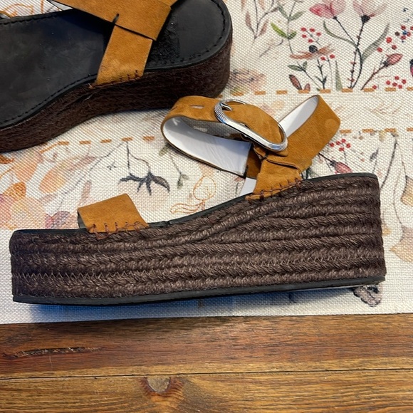 Rag & Bone | Ansley Espadrille - Suede | Handcrafted | Women’s EU 40 / US 10 - Picture 3 of 7